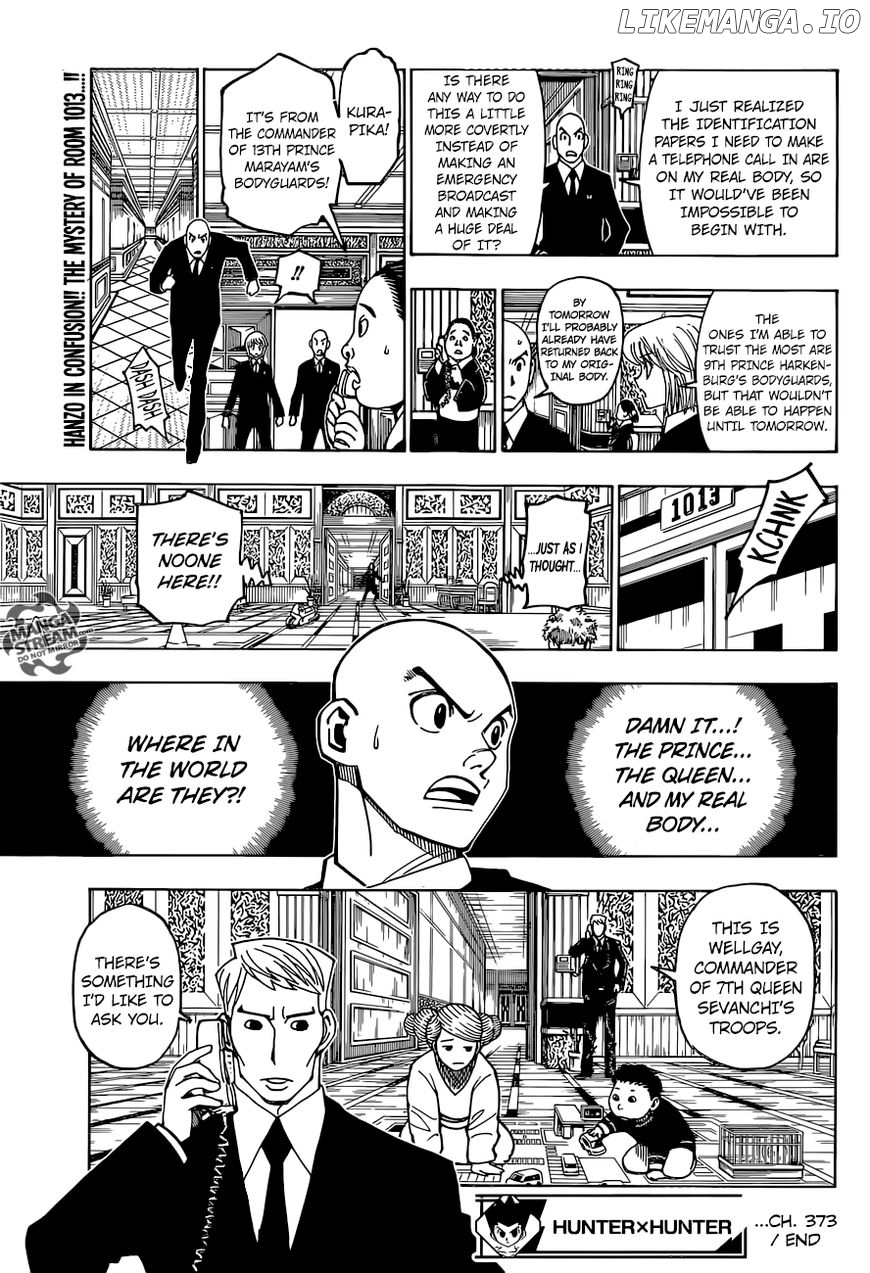 Hunter x Hunter, Chapter 373 image 21